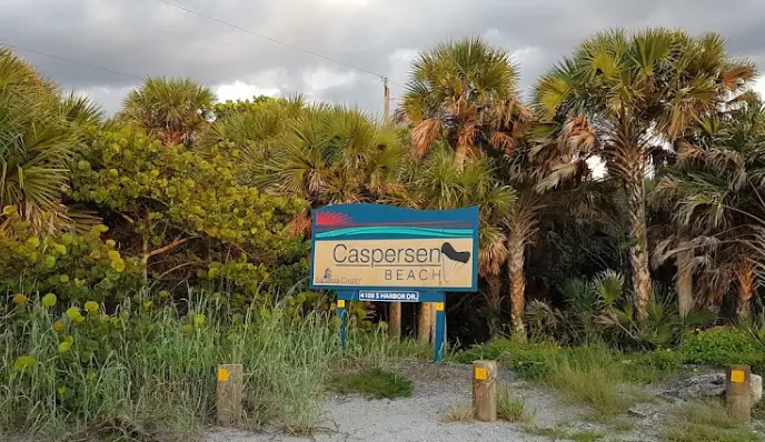 Picture of Caspersen Beach sign