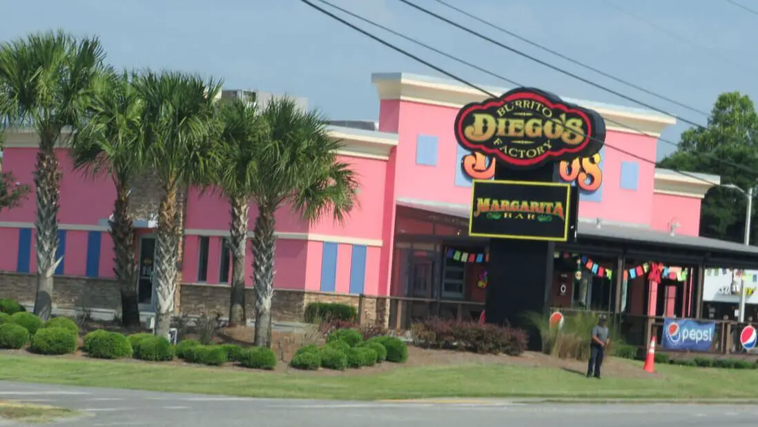 Panama City Beach Diego's Burrito Factory