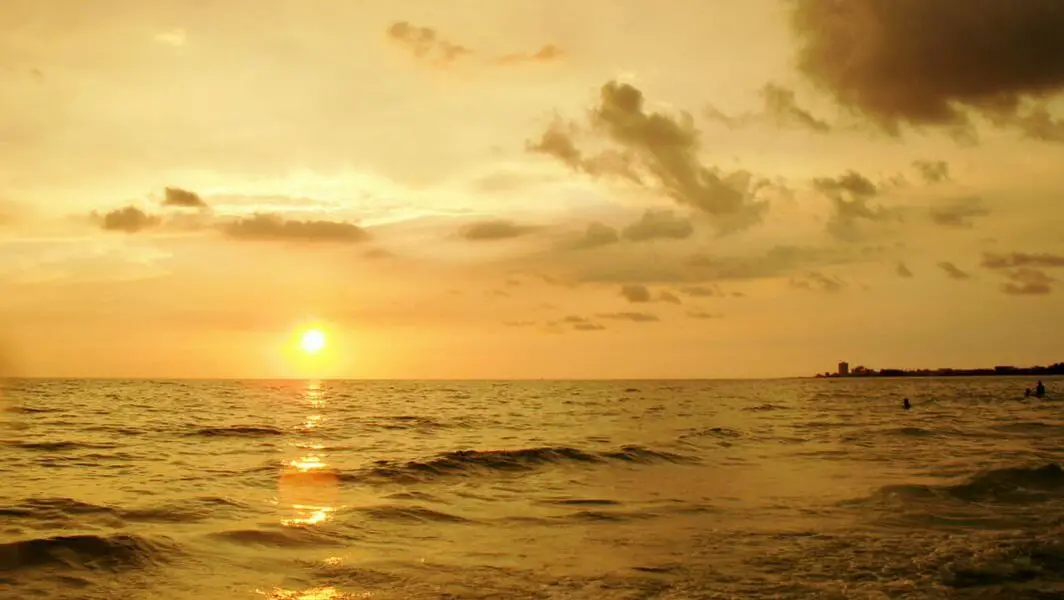 Picture of sunset Siesta Key Beach