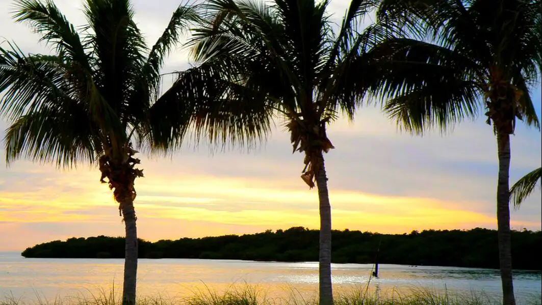 Sunset at Sombrero Beach FL