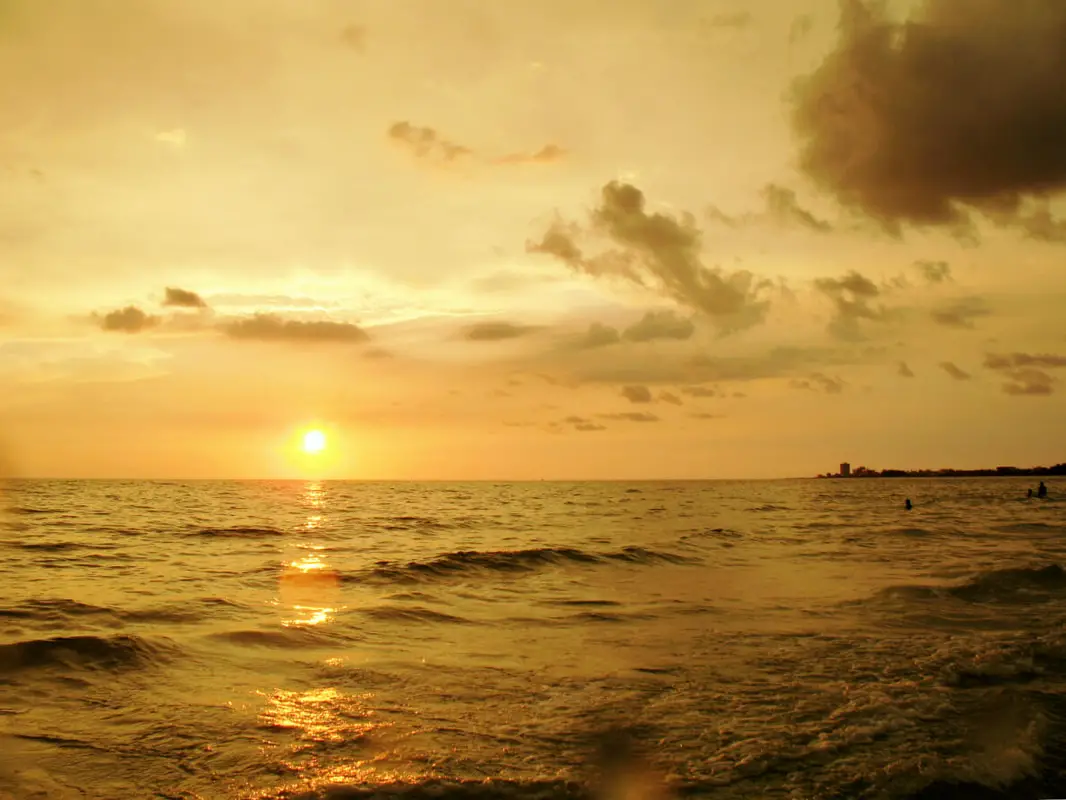 Picture of sunset Siesta Key Beach